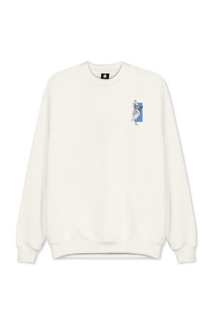 CREW KOI UNISEX - Sportinis megztinis - ivory