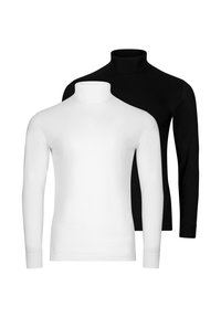 Non sélectionné, weiß   schwarz