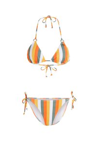 SET - Bikini - orange multistripe