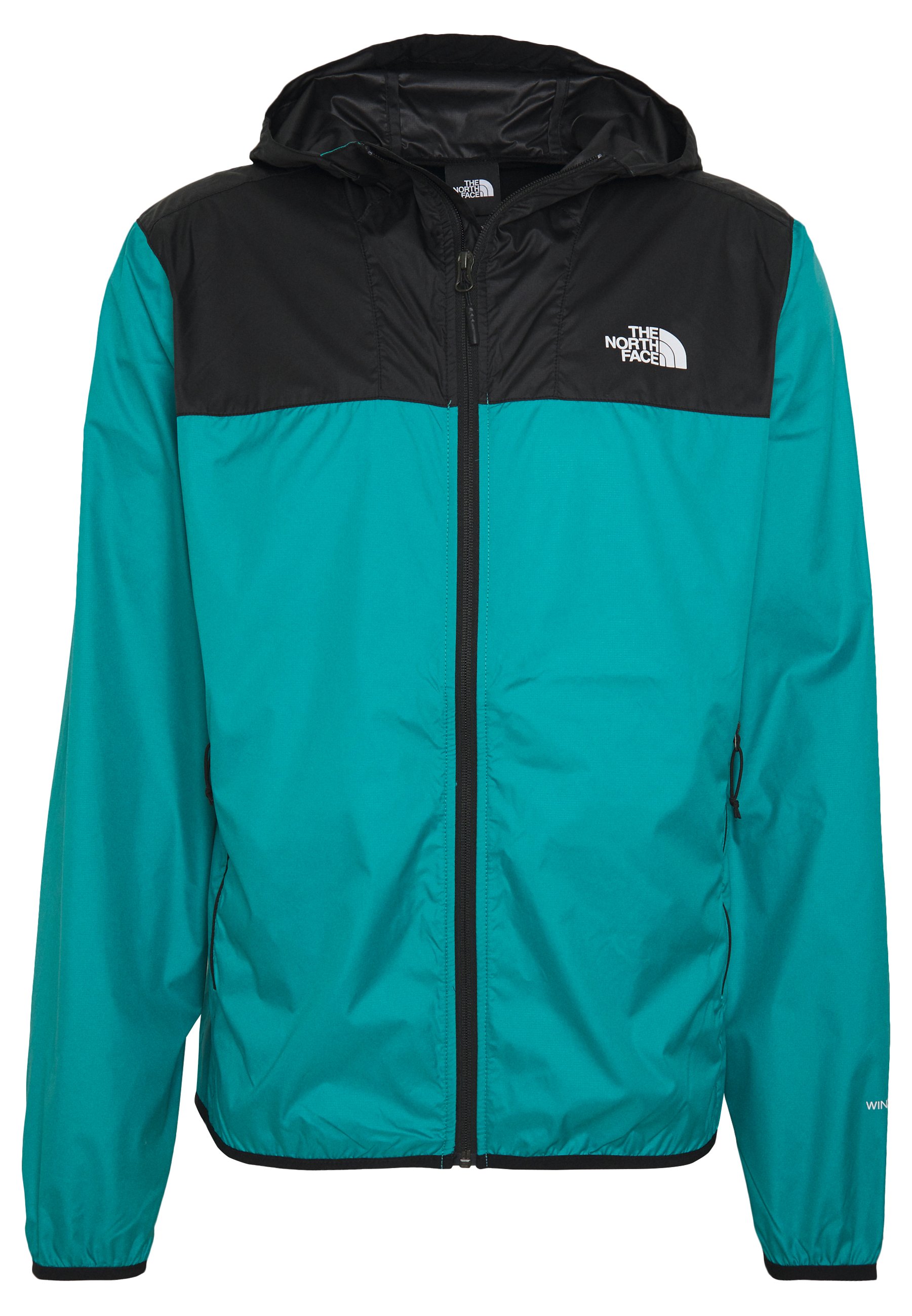 MENS CYCLONE 2.0 HOODIE Regnjacka blackfanfare green MENS CYCLONE 2.0 HOODIE Regnjacka blackfanfare green