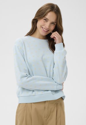 PAMMA - Sweater - skyway white sketched hearts