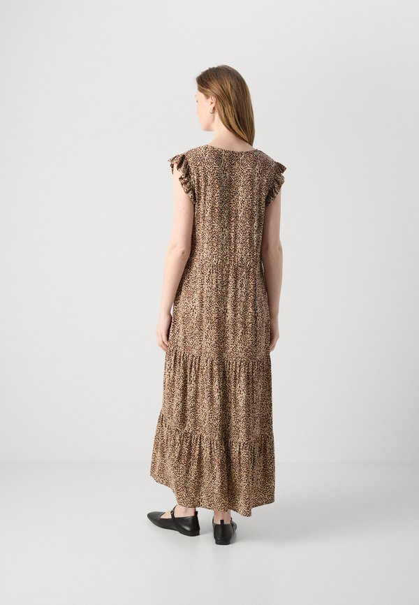 FRILL DRESS - Day dress - iced coffee mix3