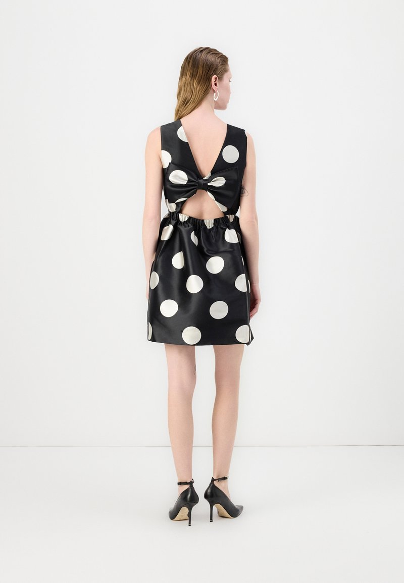 kate spade new york BREEZY DOT - Day dress - black/cream/black - Zalando