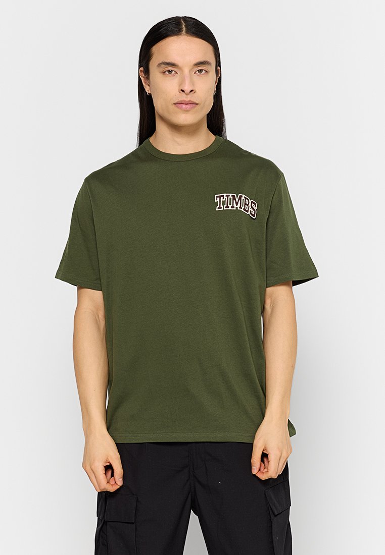 Timberland T-shirt basic donkergroen Timberland T-shirt basic donkergroen