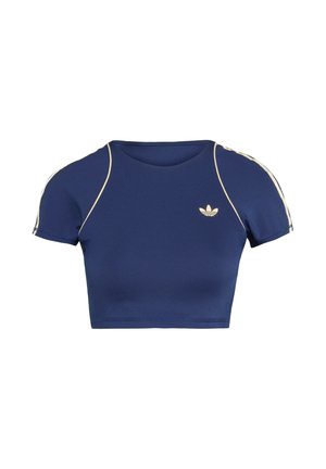 adidas Performance, ADIDAS ORIGINALS SPORT SUPERSTAR BRA TEE - T-shirts print - night indigo