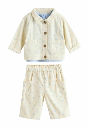 REGULAR FIT -3 PIECE SET - Pantaloni - white blue floral