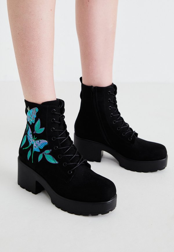 DUNE PLATFORM MILITARY BOOTS - Platform boots2