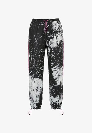 LAURASØN, LIFESTYLE FUNKTION- REGENHOSE, SEITENREISSVERSCHLUSS - Stoffhose - black
