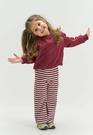 The New Siblings, Trousers - gardenia striped