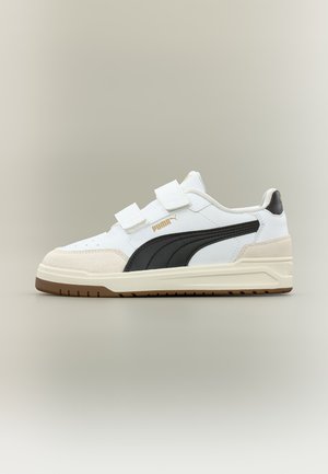 Puma, SHUFFLE DOWNTOWN UNISEX - Αθλητικά παπούτσια - white/black/vapor gray