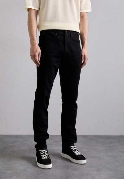 rag & bone Jean droit - black