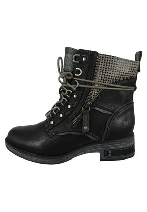 Botines con cordones - schwarz