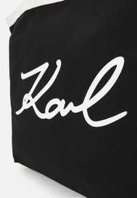 KARL LAGERFELD SIGNATURE  - Pirkinių krepšys - black/white