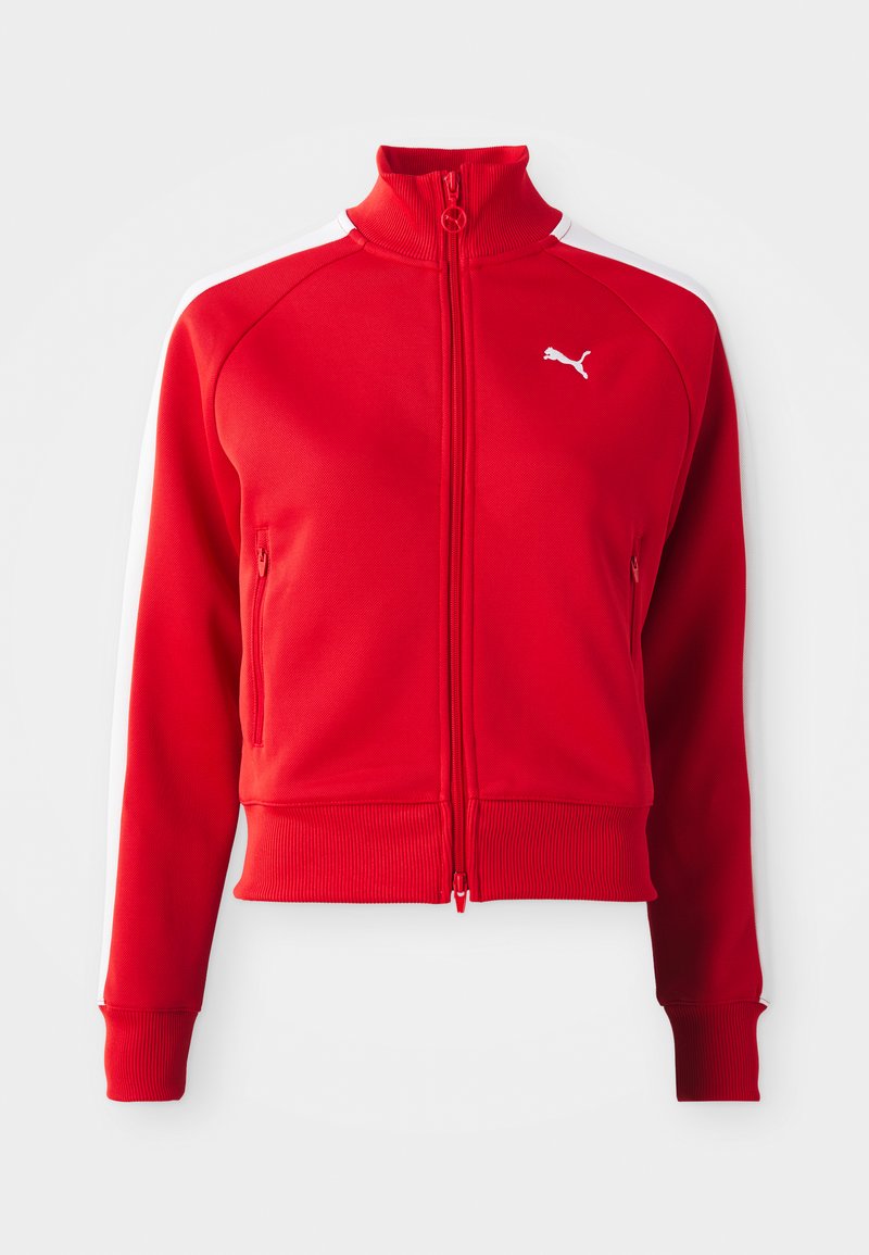 Puma Sweater met rits rood
