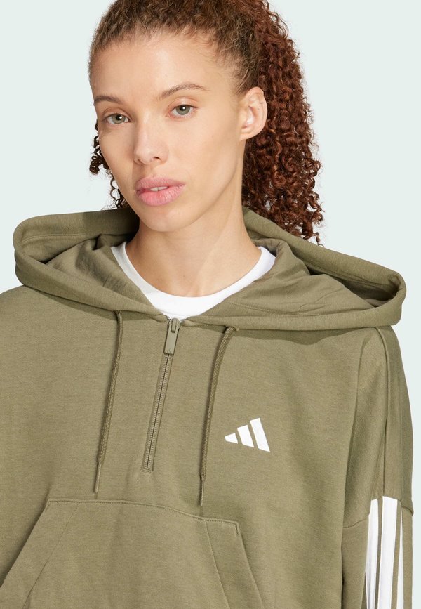 ESSENTIALS 3-STRIPES QUARTER-ZIP - Hoodie2