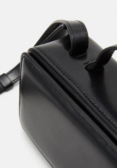MSGM BRUSHED CLAP BAG SMALL UNISEX - Handtas - black