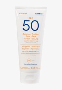 KORRES - SUNSCREEN EMULSION BODY + FACE SPF50 - Aurinkovoide Pienoiskuva 1