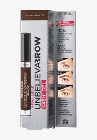 L'Oréal Paris UNBELIEVA BROW 7.0 BLONDE - Gel sourcils - 108 dark brunette