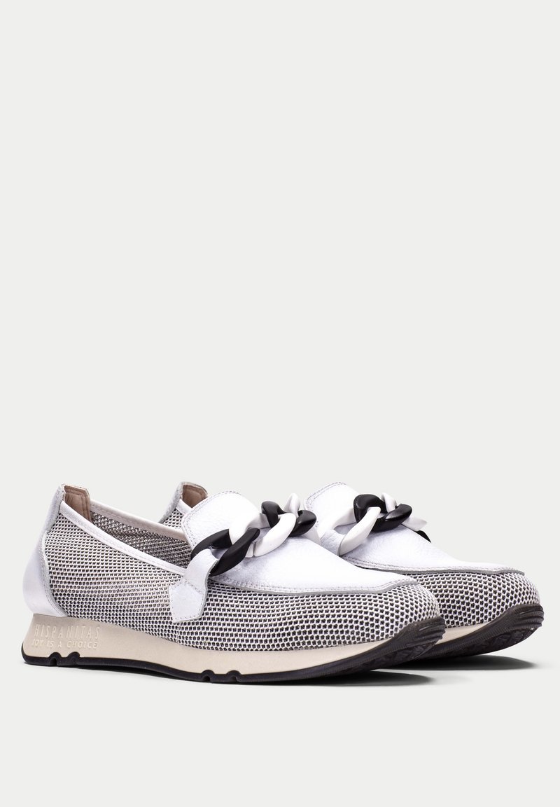 Damen Halbschuhe | Hispanitas KAIRA Mokassin white/black/weiß - MH66694 Damen Halbschuhe | Hispanitas KAIRA Mokassin white/black/weiß - MH66694