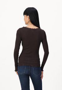 Rosemunde BABETTE CARDIGAN - Cardigan - dark espresso