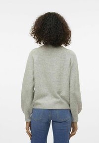 Vero Moda VMLEAF - Maglione - light grey melange
