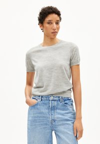 ARMEDANGELS - GUILIAA  - T-Shirt basic - light grey melange Thumbnail-Bild 1