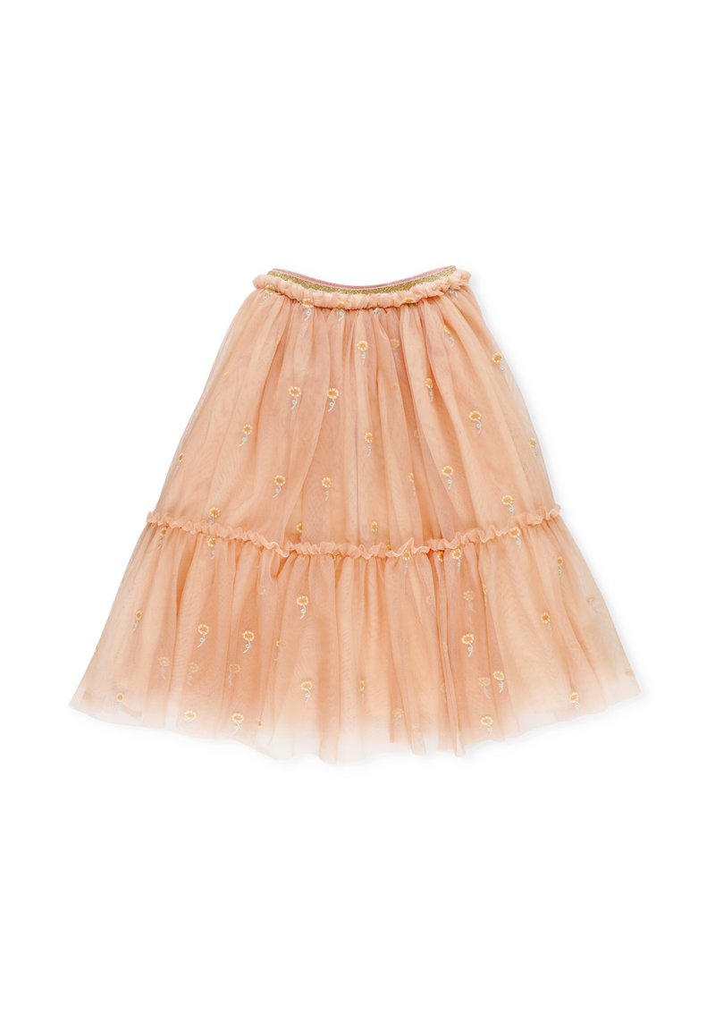 Stella McCartney Kids A-lijn rok zalmroze Stella McCartney Kids A-lijn rok zalmroze