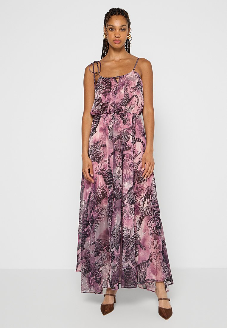 Just Cavalli Jurk donkerroze