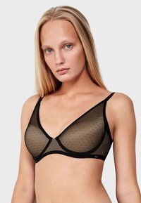 Gisela Sujetador con aros - black