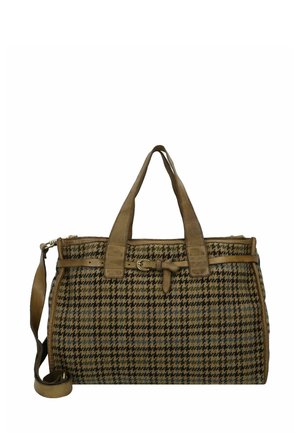 PATRIZIA SHOPPER - Shopping bag - beige/nero