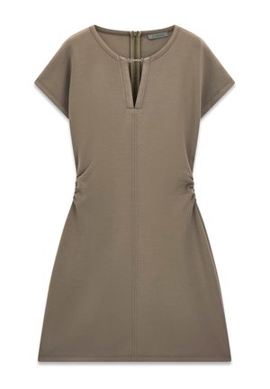 Guess, MINI-LOGO DRESS - Robe en jersey - olivgrün