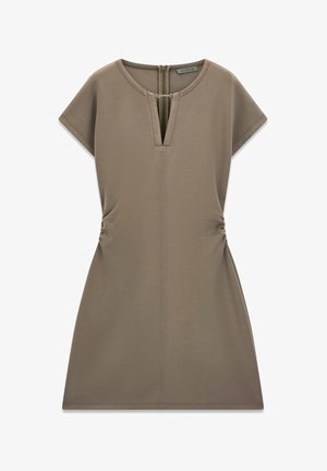 Guess, MINI-LOGO DRESS - Robe en jersey - olivgrün