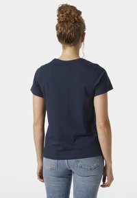 Helly Hansen CORE GRAPHIC  - Camiseta estampada - navy