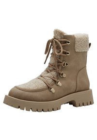 Tamaris Bottines à lacets - camel