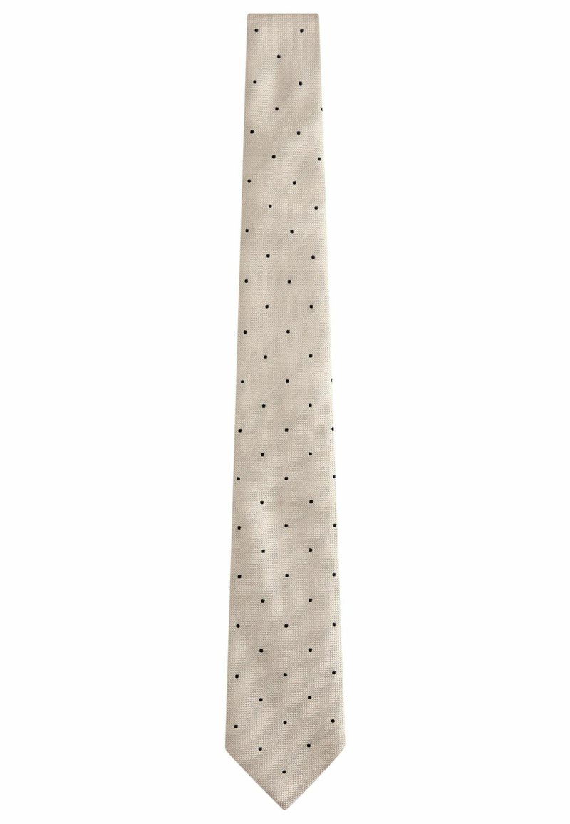 Next SIGNATURE MADE IN ITALY - Cravatta - neutral brown navy blue
