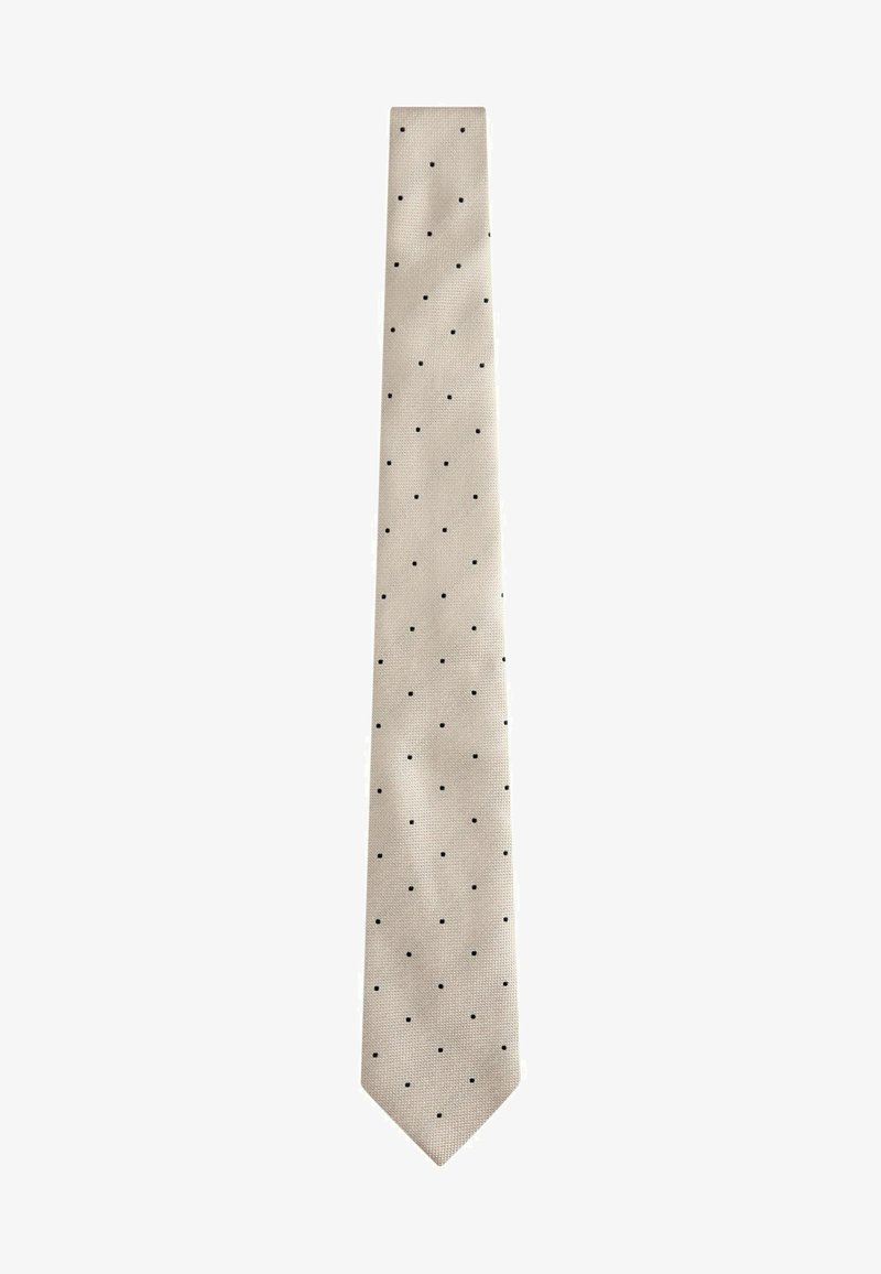 Next SIGNATURE MADE IN ITALY - Cravatta - neutral brown navy blue