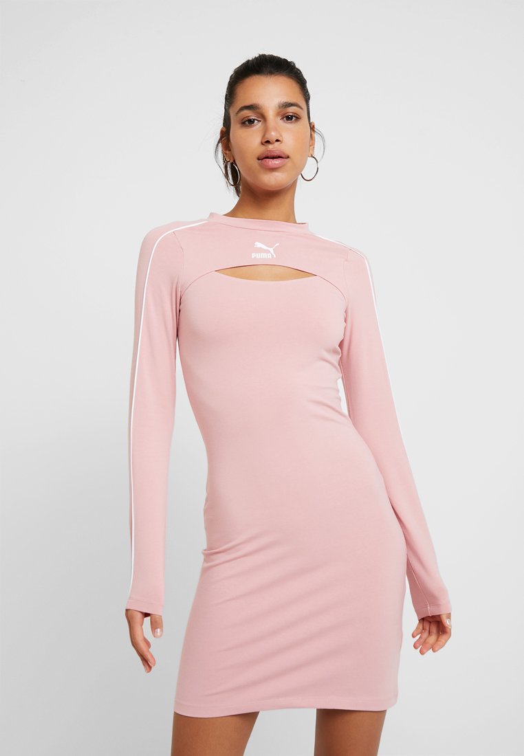 pink puma dress