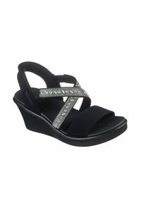 Skechers Sandalias de cuña - zwart