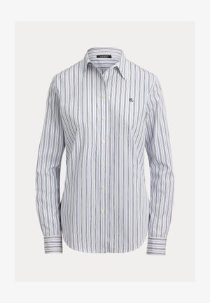 Lauren Ralph Lauren, CLASSIC FIT STRIPED BROADCLOTH SHIRT - Πουκαμίσα με κουμπιά - blue multi