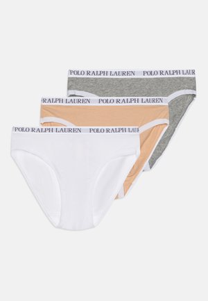 SOLID 3 PACK - Briefs - light cream