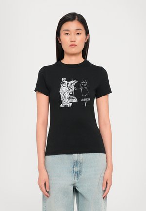 T-shirt imprimé - black