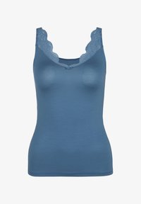 Unselected, blue cotton