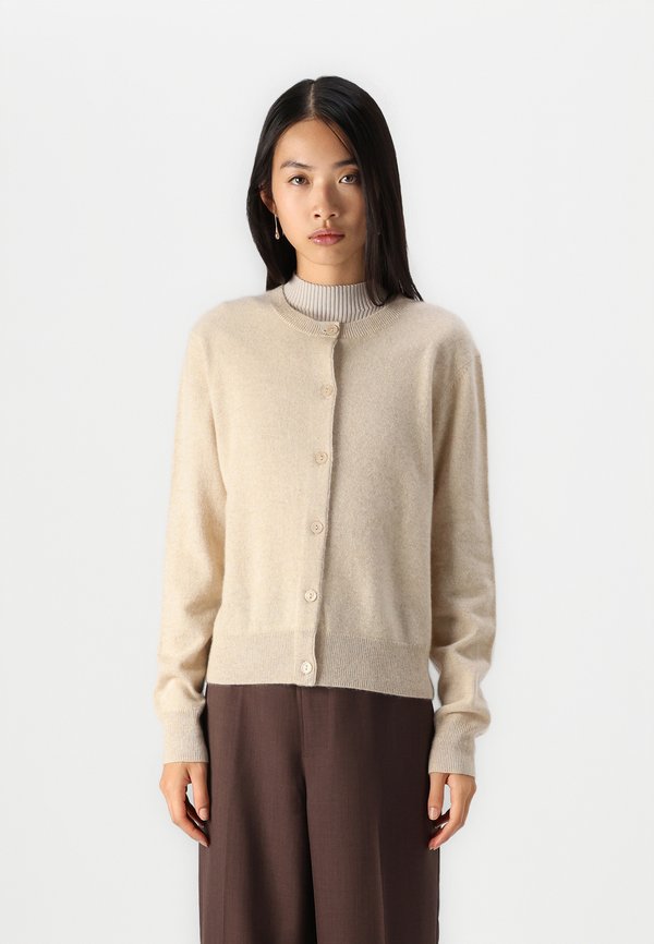 BOSTON CARDIGAN - Cardigan - oatmeal