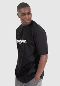 Smilodox BLAKE - Printtipaita - schwarz