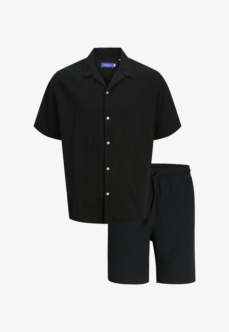 Jack & Jones JOREASTER PATRAS SET - Lühikesed püksid - black pack shirts shorts