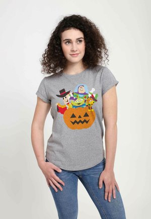 TOY STORY PUMPKIN SURPRISE - Print T-shirt - melange grey