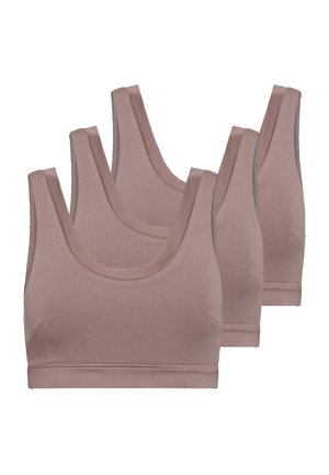 3-PACK - Toppe - rose gold coloured