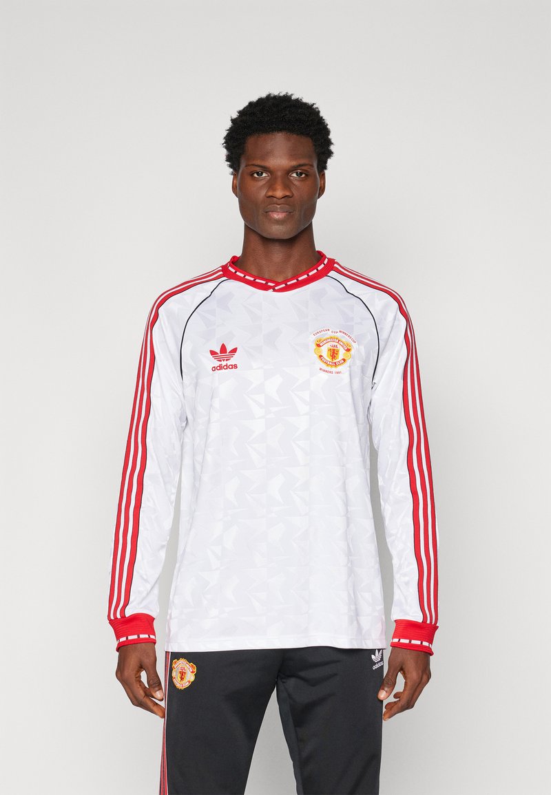 adidas Originals MANCHESTER UNITED AWAY LONG SLEEVE - Klubbkläder - white