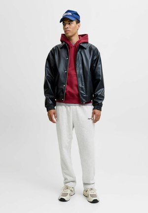 JPSTKANE NORREBRO  - Pantaloni de trening - white melange