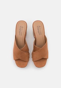 Call it Spring Zuecos - cognac